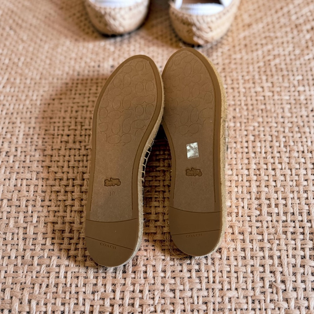 Coach Black  Espadrille Slip-Ons - Picture 7 of 7